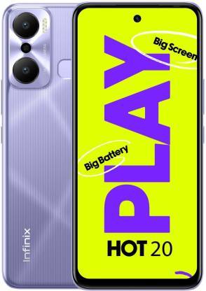 Buy Infinix HOT 20 Play (Fantasy Purple, 64 GB)  (4 GB RAM) on EMI