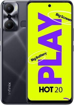 Buy Infinix HOT 20 Play (Racing Black, 64 GB)  (4 GB RAM) on EMI