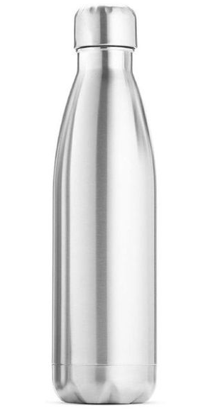 Buy ALQO 750 ml Thermosteel double wall  Vacuum insulated watter bottle (Silver) on EMI
