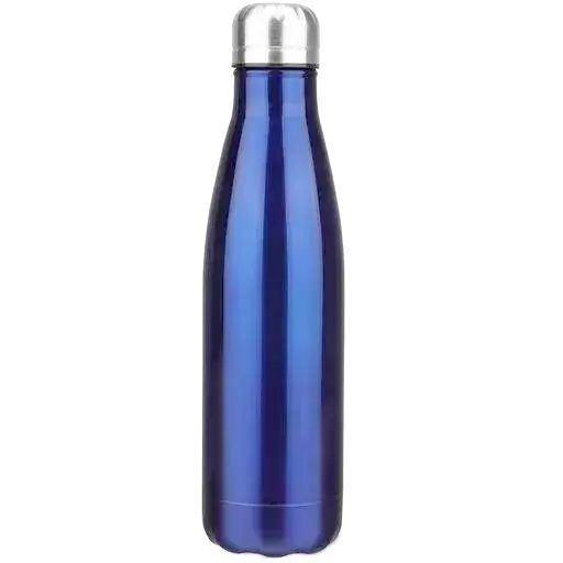 Buy ALQO 500 ml Thermosteel double wall  Vacuum insulated Water Bottle  (Blue) on EMI