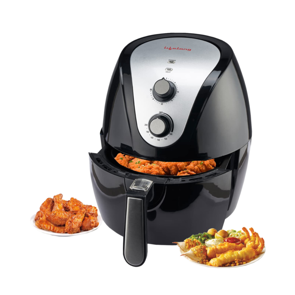 Buy Lifelong Fryo 4.5 Litres Electric Air Fryer (Low Oil frying, LLHF421, Black) on EMI