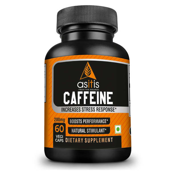 Buy AS-IT-IS Nutrition Caffeine 200mg, 60 Capsules on EMI