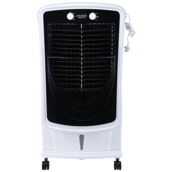 Buy Croma Az60 60 Litres Desert Air Cooler (Anti Bacterial Honeycomb Pad & Tank, White Black) (White/Black) - A Tata Product on EMI