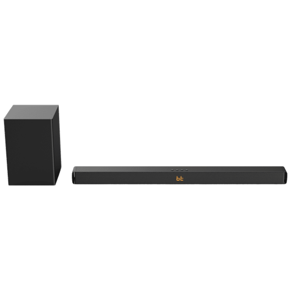 Buy Croma 200 W Soundbar With Remote (Wireless Subwoofer, 2.1 Channel, Black) 1 Year Warranty (Black) - A Tata Product on EMI