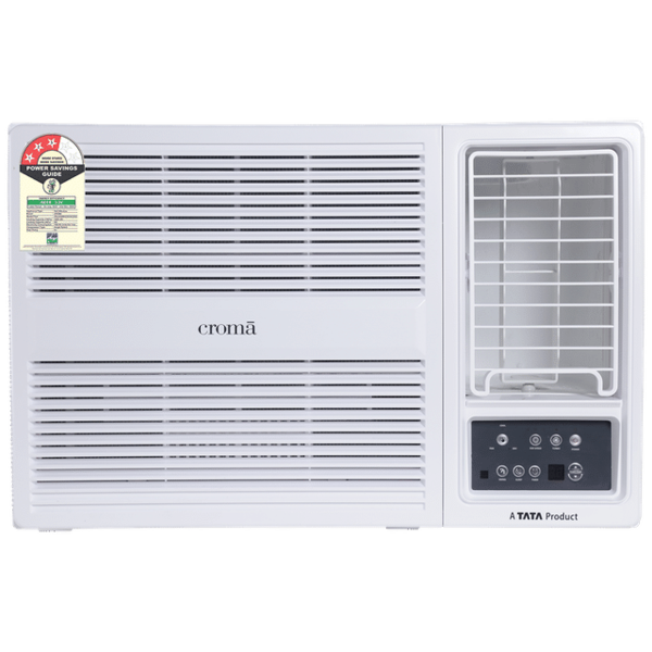 Buy Croma 1.5 Ton 3 Star Window Ac (Copper Condenser, Dust Filter) With 1 Year Warranty (White) - A Tata Product on EMI