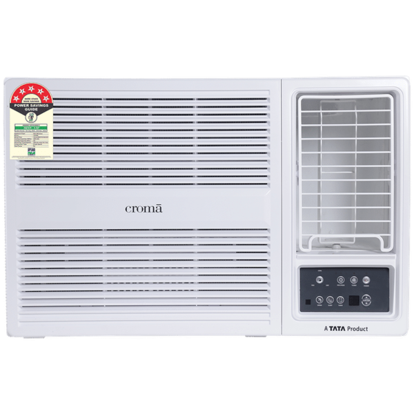 Buy Croma 1.5 Ton 5 Star Window Ac (Copper Condenser, Dust Filter) With 1 Year Warranty (White) - A Tata Product on EMI