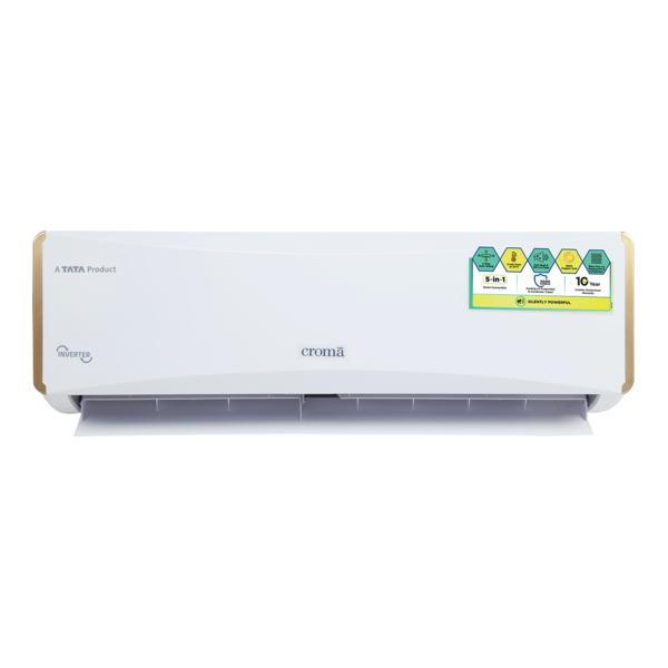 Buy Croma 5 in 1 Convertible 1 Ton 3 Star Inverter Split AC with Anti-Dust Filter (Copper Condenser) on EMI