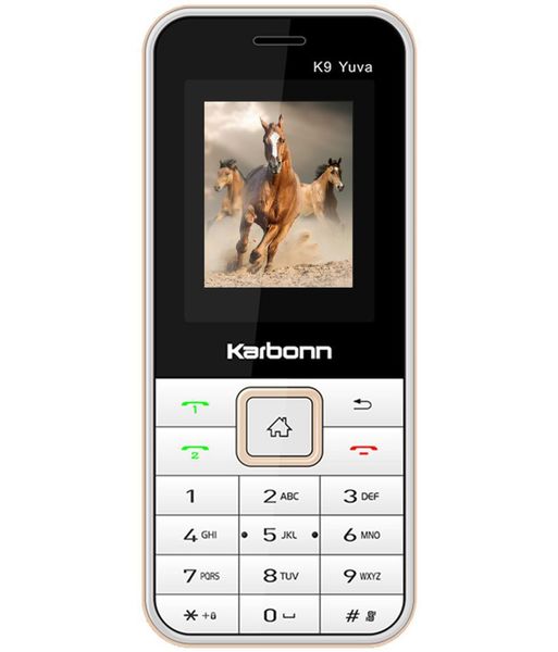 Buy Karbonn k9 yuva Dual SIM Feature Phone Gold on EMI