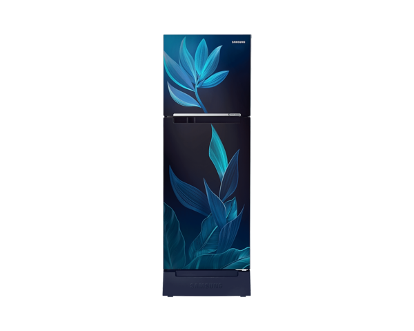 Buy Samsung 236 L Base Stand Drawer Double Door Refrigerator Rt28 C31429 U (Paradise Bloom Blue) on EMI