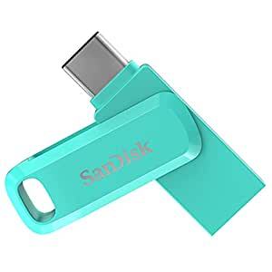 Buy SanDisk Ultra Dual Drive Go usb3.0 Type C Pen Drive for Mobile (Green, 128 GB, 5Y) on EMI