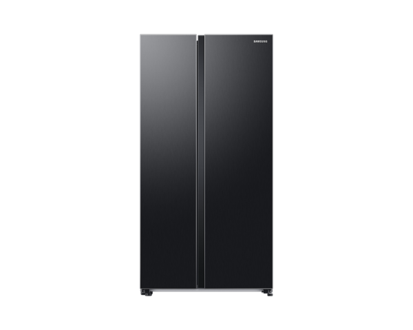 Buy Samsung 653 L Convertible 5in1 Side By Refrigerator Rs76 Cg8115 B1 (Black Matt) on EMI