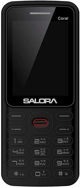 Buy Salora KT 25 Coral Red -Black (1800 mAh) on EMI