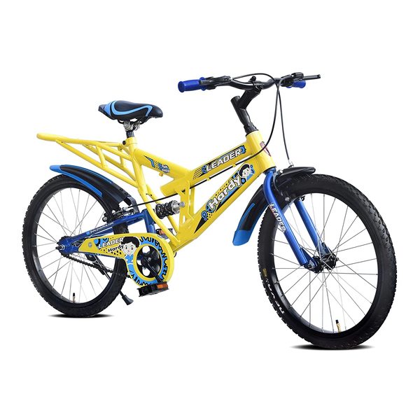 Buy LEADER Hardy 20T IBC Rear Suspension for Kids - Age Group 7 to 10 Years 20 T Road Cycle (Single Speed, Yellow) on EMI