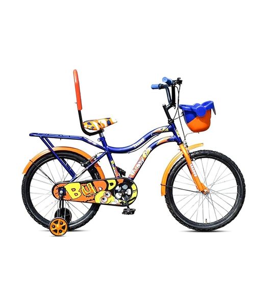 Buy LEADER Buddy 16 Kids Cycle with Training wheels For Age Group 5 to 7 Years 16 T Road Cycle (Single Speed, Blue) on EMI