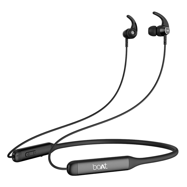 Buy boAt Rockerz 330 |  Bluetooth Earphone with Upto 30 Hours Nonstop Audio Bliss, Peerless Metallic Control Panel (Active Black) on EMI