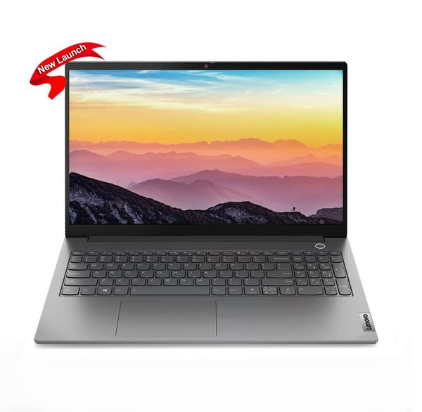 Buy Lenovo ThinkBook 15 G3 AMD Ryzen 3 15.6" FHD Thin and Light Laptop (8GB RAM/512GB SSD/Windows 11 Home/Fingerprint Reader/Mineral Grey/1.7 kg), 21A4A08WIH on EMI