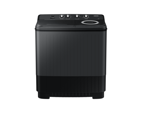 Buy Samsung 11.5 Kg Semi Automatic Top Load Washing Machine With Hexa Storm Pulsator, Wt11 A4260 Gd (Dark Gray Ebony Black Base) on EMI