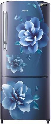 Buy Samsung 183 L Direct Cool Single Door 3 Star Refrigerator(Camellia Blue, Rr20 C2723 Cu/Nl) (Camellia Blue) on EMI