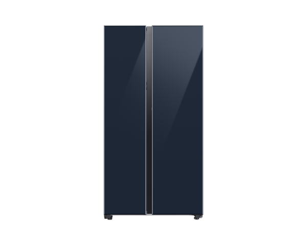 Buy Samsung 653 L Bespoke Convertible 5in1 Side By Refrigerator Rs76 Cb81 A341 (Clean Navy) on EMI