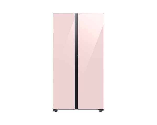 Buy Samsung 653 L Bespoke Convertible 5in1 Side By Refrigerator Rs76 Cb81 A3 P0 (Clean Pink) on EMI