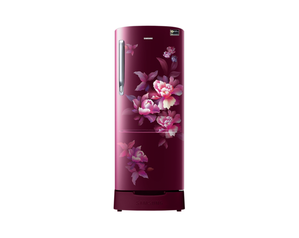 Buy Samsung 183 L Stylish Grand Design Single Door Refrigerator Rr20 C2824 Hn (Himalaya Poppy Red) on EMI