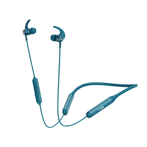Buy boAt Rockerz 333 Pro | Wireless Earphone with Non-Stop Music Upto 60 Hours, Asap Charge, IPX5 Water Resistance (Teal Green) on EMI