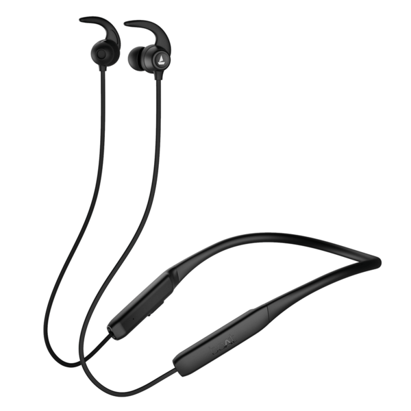 Buy boAt Rockerz 255 Neo |  Wireless Bluetooth Neckband with 12mm*2 Drivers, Upto 25Hrs Playback, Beast Mode & ENx Technology, (Active Black) on EMI