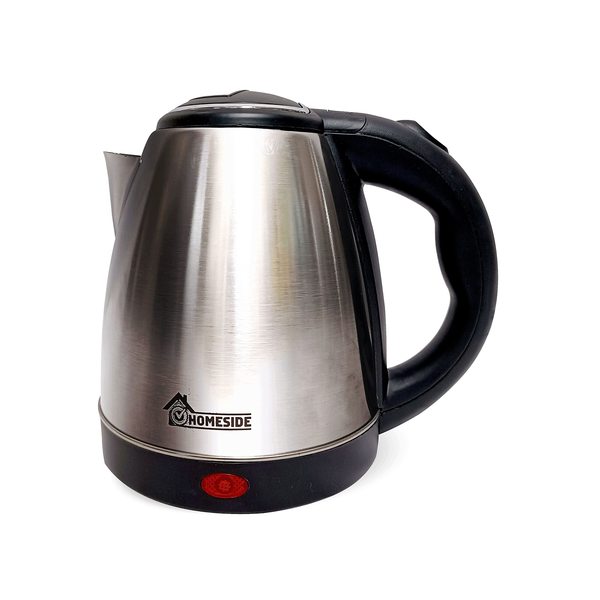 Buy Homeside Supreme Electric Kettle 1.5L | Rapid Boiling, Precision with Safety Control Sleek Design Rust Free SS Body |1500 Watts | 1 Year Warranty (Silver/Black) on EMI