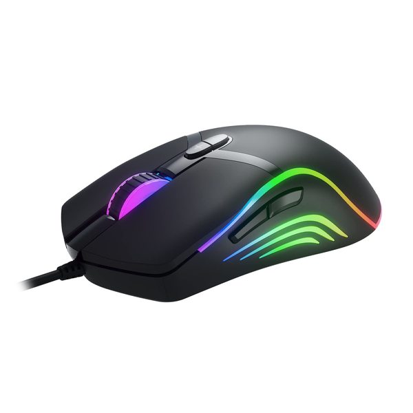 Buy Redgear F-15 Wired Optical Gaming Mouse with Running RGB LEDs, 5 Million Durable Click Switches and Upto 6400 dpi for PC Gamers on EMI