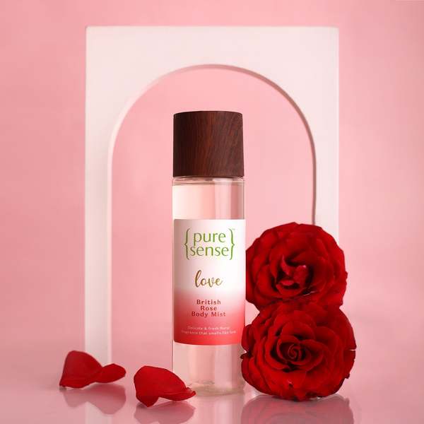 Buy PureSense Love British Rose Body Mist | From the makers of Parachute Advan on EMI