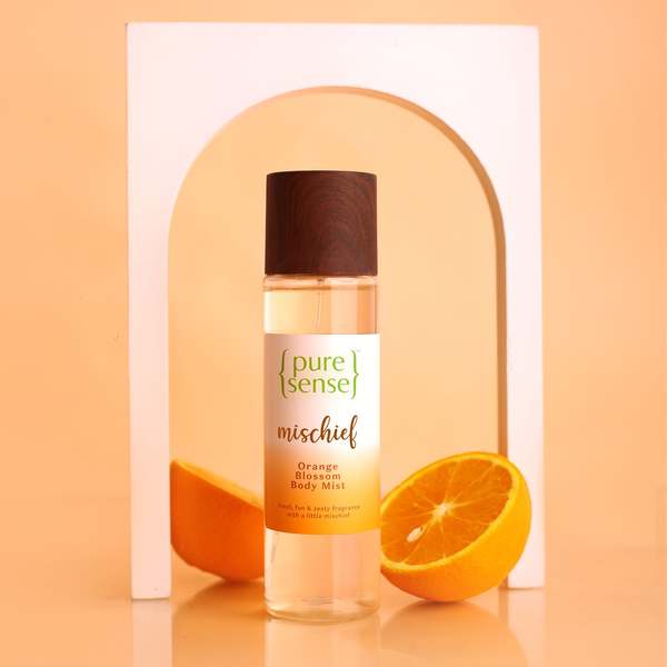 Buy PureSense Mischief Orange Blossom Body Mist | From the makers of Parachute on EMI