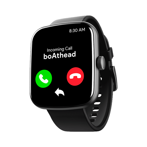 Buy boAt Wave Lynk Voice | Premium Smartwatch with Seamless Bluetooth Calling, 1.69 inch HD Display, 10+ Sports Modes, 7 days Battery Backup (Active Black) on EMI