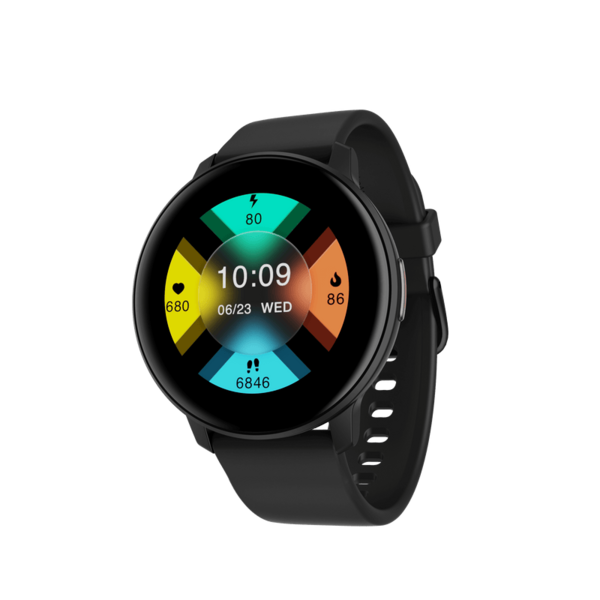 Buy boAt Lunar Connect | Round Dial Smart Watch with 1.28 (3.25 cm) HD Display, BT Calling, Supports Hindi & English Language, Up to 20 contacts, 100+ Sports Modes Active Black on EMI