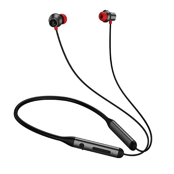 Buy Rockerz 330 ANC | Best Neckband with 13mm Drivers, DIRAC Opteo, Active Noise Cancelling and ENx Technology, 20 Hours Playtime Black on EMI