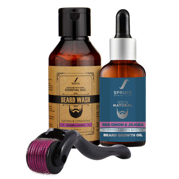 Buy Spruce Advanced Beard Growth kit on EMI