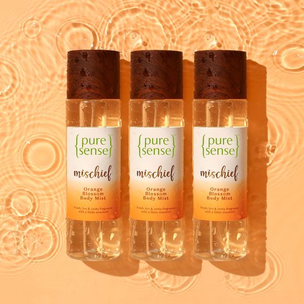 Buy PureSense Mischief Orange Blossom Body Mist (Pack of 3) | From the makers on EMI