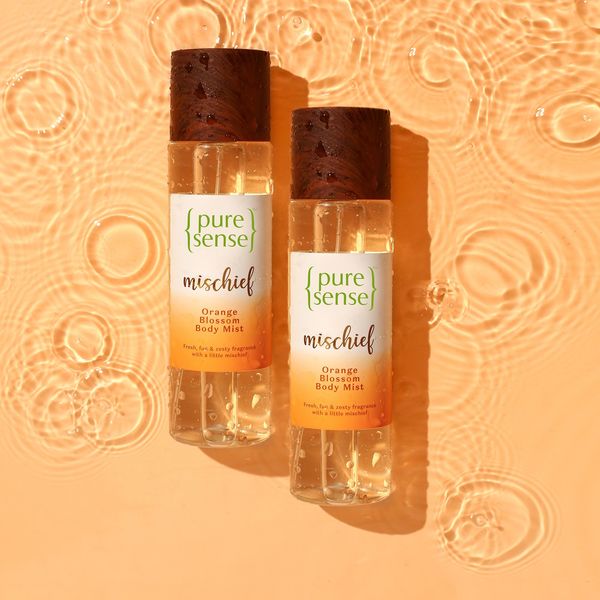 Buy PureSense Mischief Orange Blossom Body Mist (Pack of 2) | From the makers on EMI