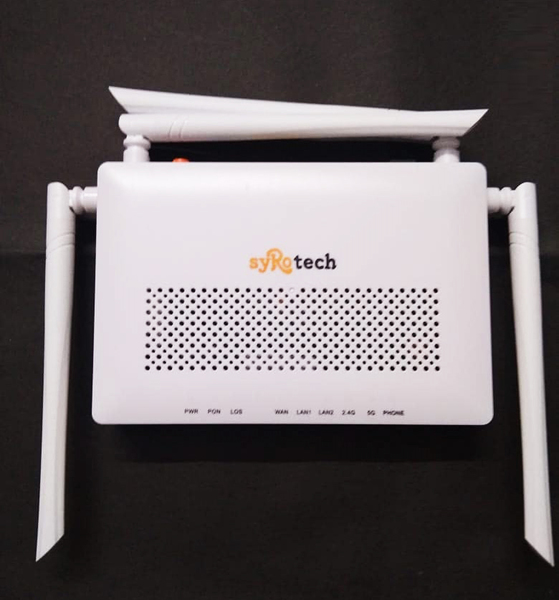 Buy Syrotech Dual Band XPON ONT with 4 Antenna Wireless Router SY GPON -WADONT (New Model for 1110-WDAONT) on EMI