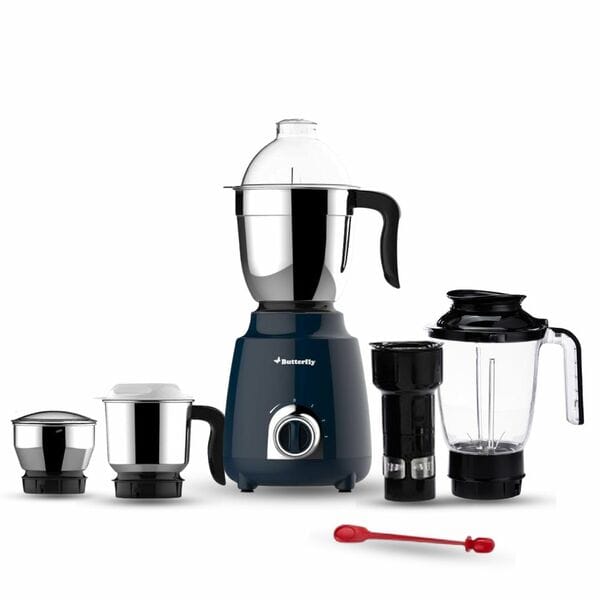 Buy Butterfly Pestle 4J 750 W Mixer Grinder (Ink Blue) on EMI