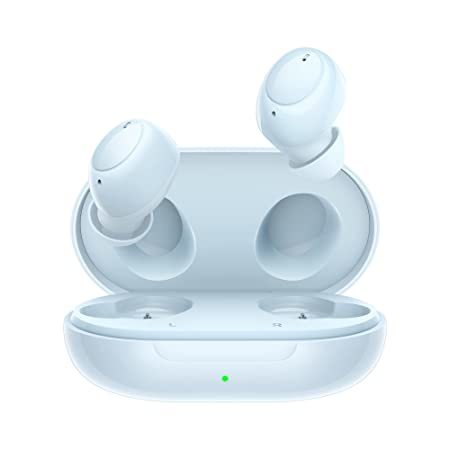 Buy Oppo Enco Buds Bluetooth In Ear Earbuds Tws With Mic 24H Battery Life Supports Dolby Atmos Noise Cancellation During Calls Ip54 Dust Water Resistant Blue on EMI