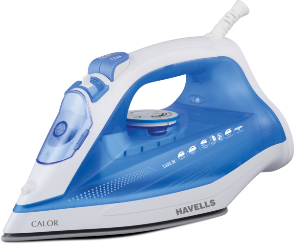 Buy Havells Calor 1600W Steam Iron Blue on EMI