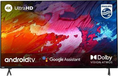 Buy PHILIPS 8100 126 cm (50 inch) Ultra HD (4K) LED Smart Android TV(50PUT8115/94) on EMI