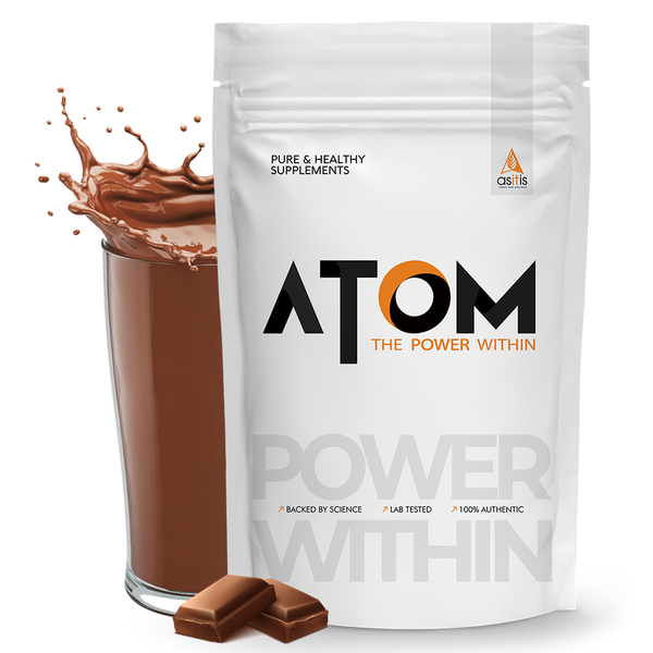 Buy AS-IT-IS ATOM Weight Gainer 1kg - Double Rich Chocolate Flavor on EMI