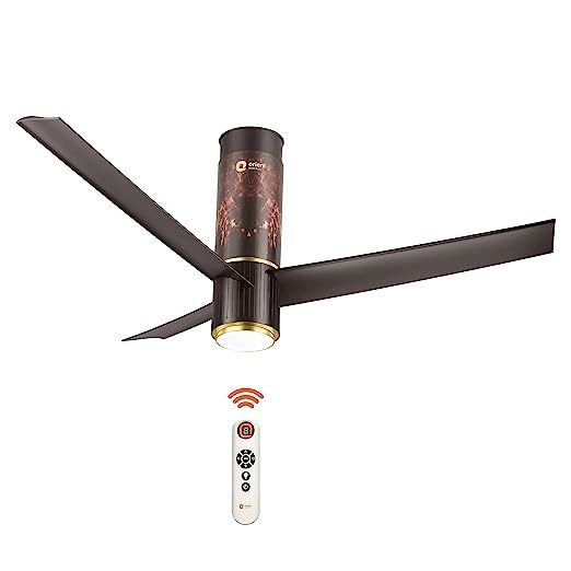 Buy Orient Electric Aeroslim With Remote And Iot 1200Mm Flame Gold Premium Ceiling Fan on EMI