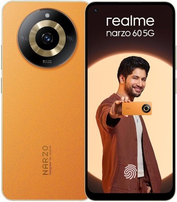 Buy Realme narzo 60 5G (Mars Orange,8GB+128GB) on EMI