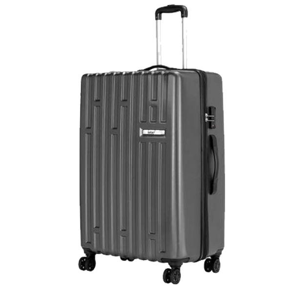 Buy Safari Polycarbonate Cargo Neo Hard Luggage With Tsa Lock And Dual Wheels Medium (Gun Metal) ( Size : 71 x 50 x 29 inch) on EMI