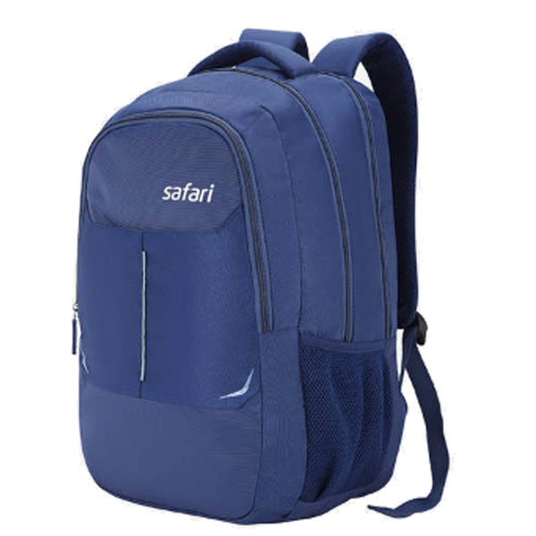 Buy Safari 36 L Polyester Delta Plus Laptop And Raincover School Backpack (Blue) (Size: 48 x 34 x 22 cm) on EMI