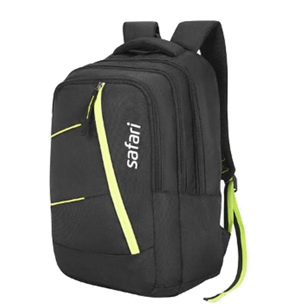 Buy Safari 37 L Polyester Echo School Backpack (Black) (Size: 45 x 33 x 20 cm) on EMI
