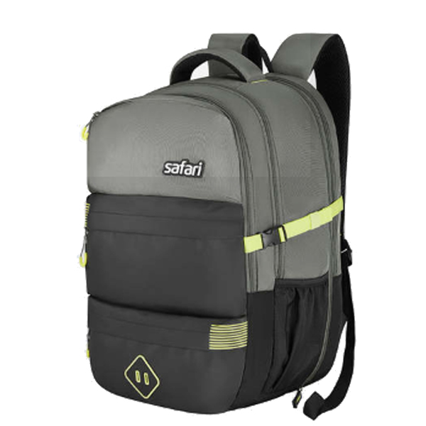 Buy Safari 48 L Polyester Expand 3 Laptop Overnighter Backpack (Black) (Size: 47 x 33 x 25 cm) on EMI