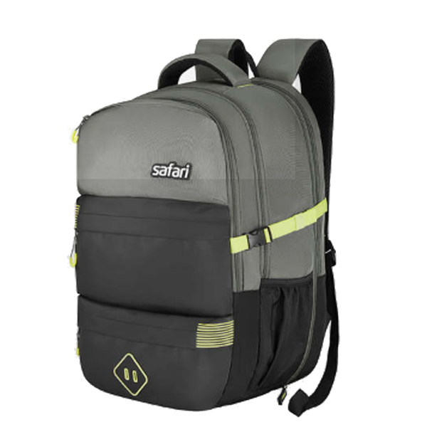 Buy Safari 48 L Polyester Expand 8 Laptop School Backpack (Black) (Size: 49 x 32 x 30 cm) on EMI